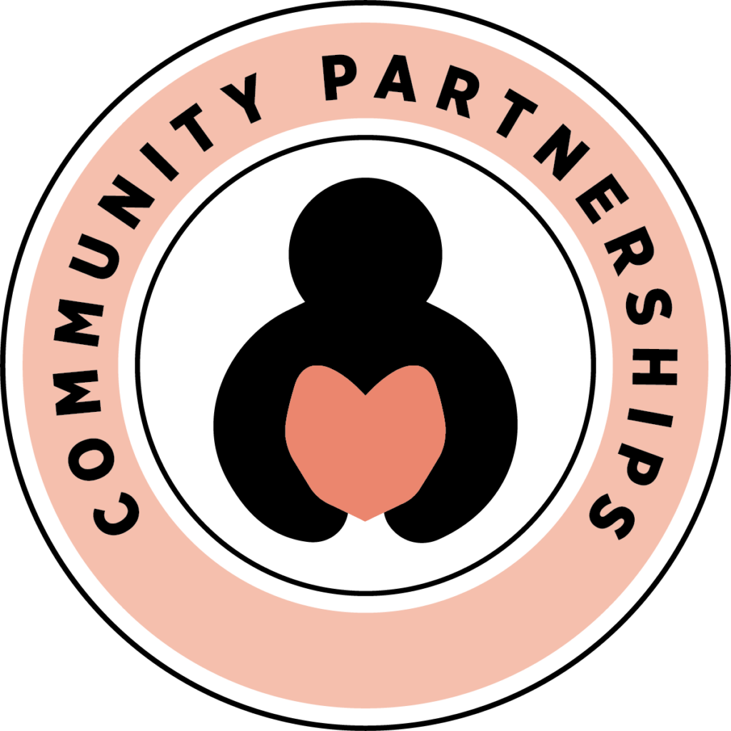 casa daycare franchise sticker reading- community partners. 