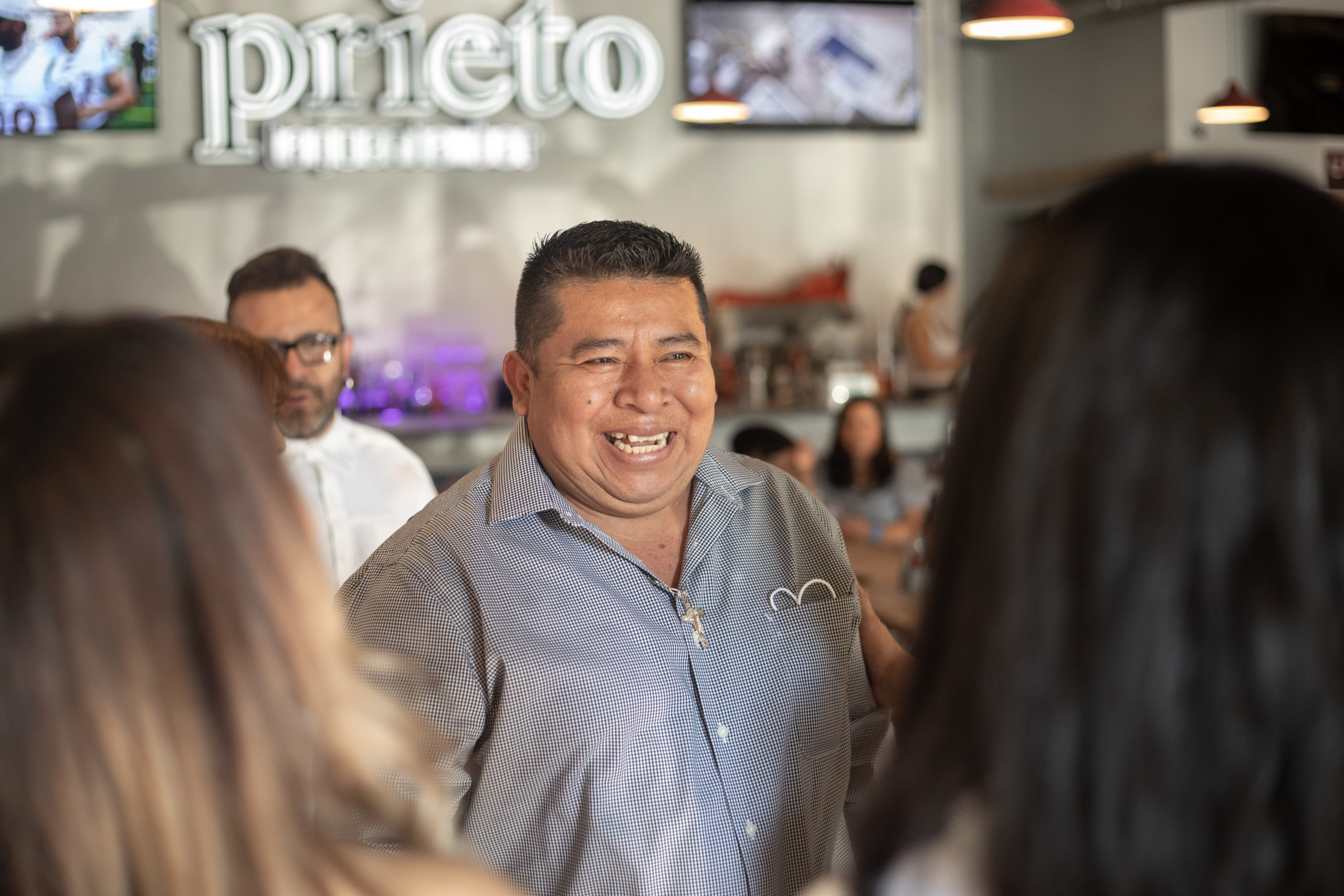 Casa staff Pablo smiles before he shares his employee story