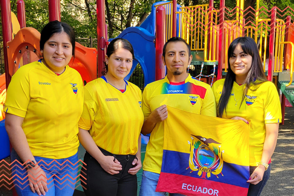 teachers from Casa sharing their culture from ecuador
