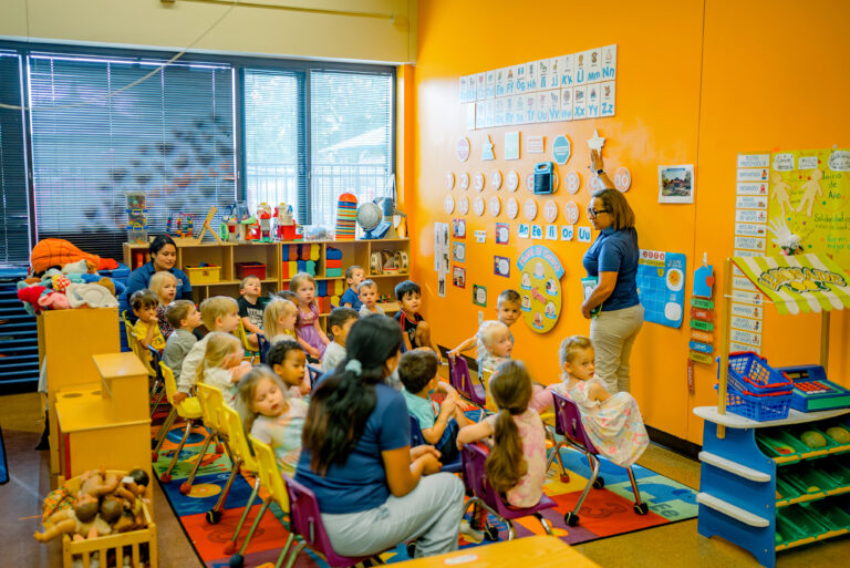 Children at daycare